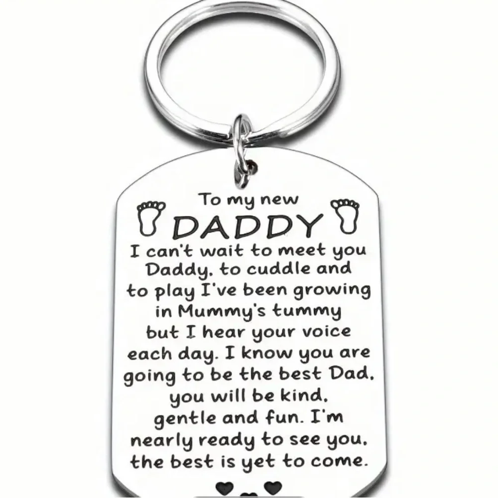Key ring for new dad
